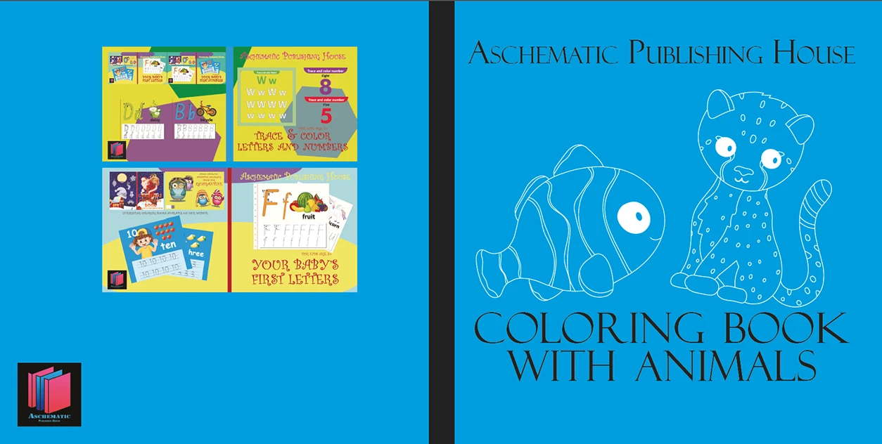 Coloring Book With Animals — cover